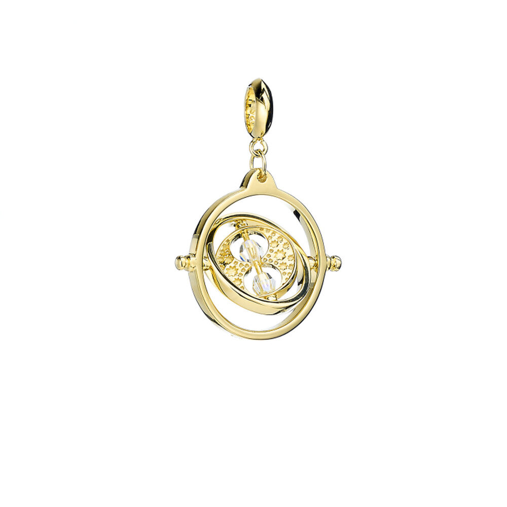 Charm Giratiempos Harry Potter plata baño oro