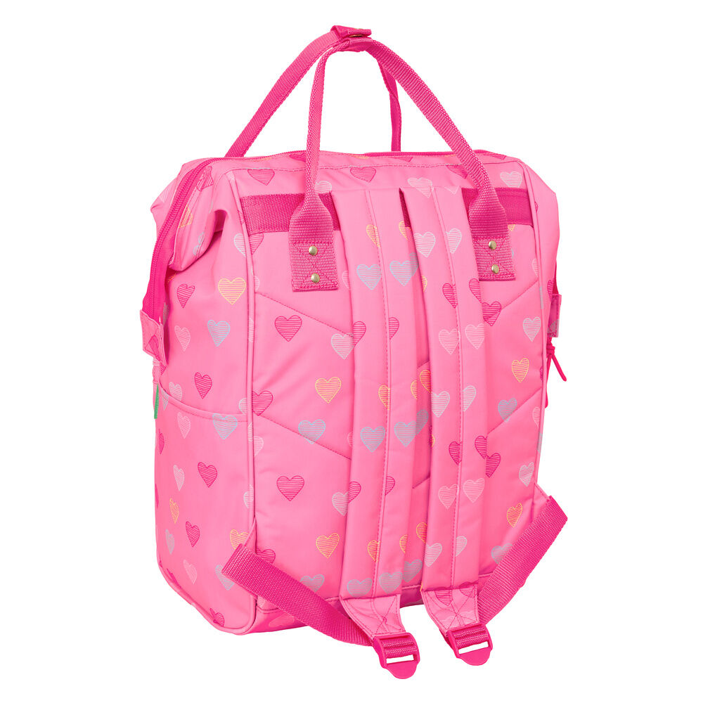 Mochila portatil Heart Benetton 40cm