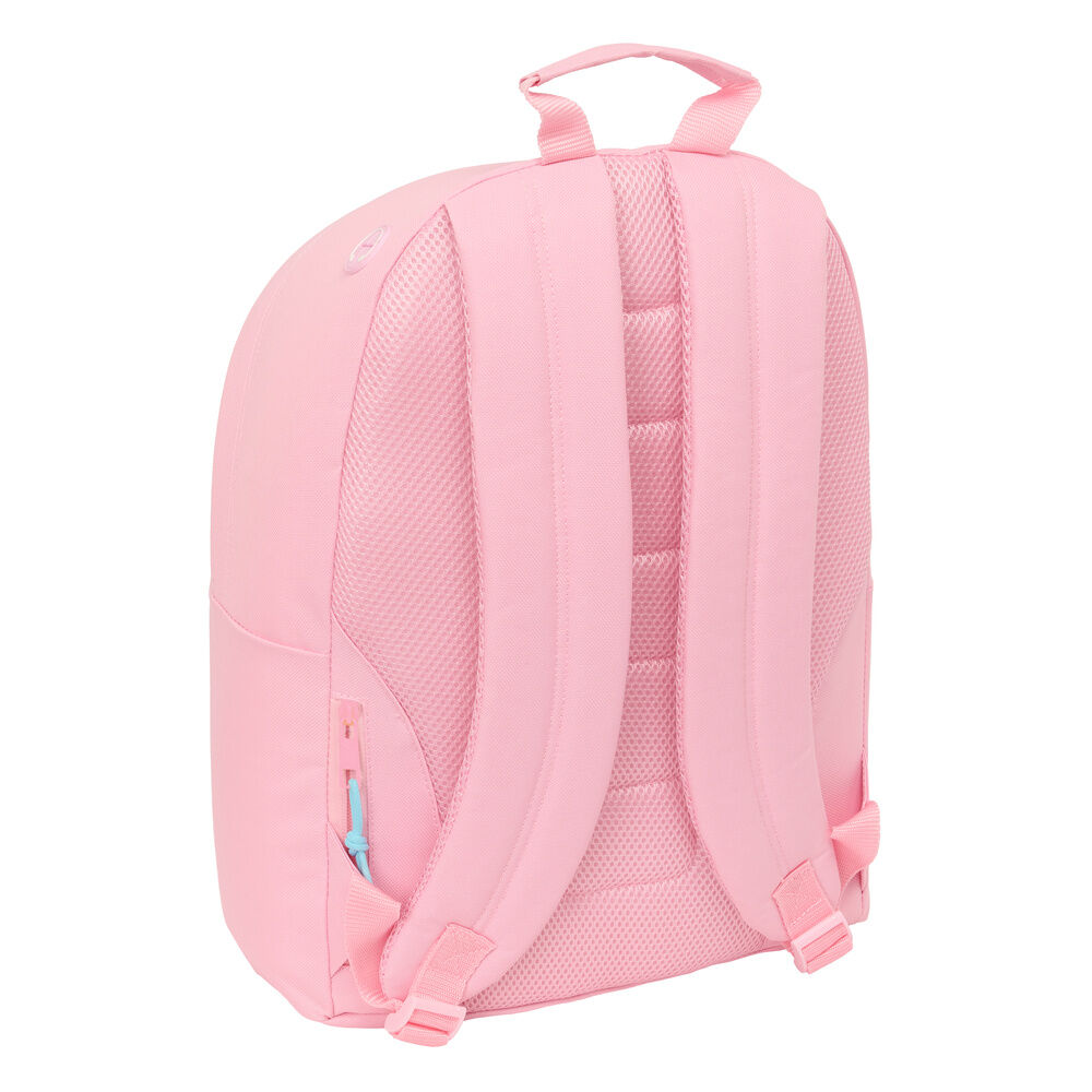Mochila portatil Rosa Pastel Benetton 41cm