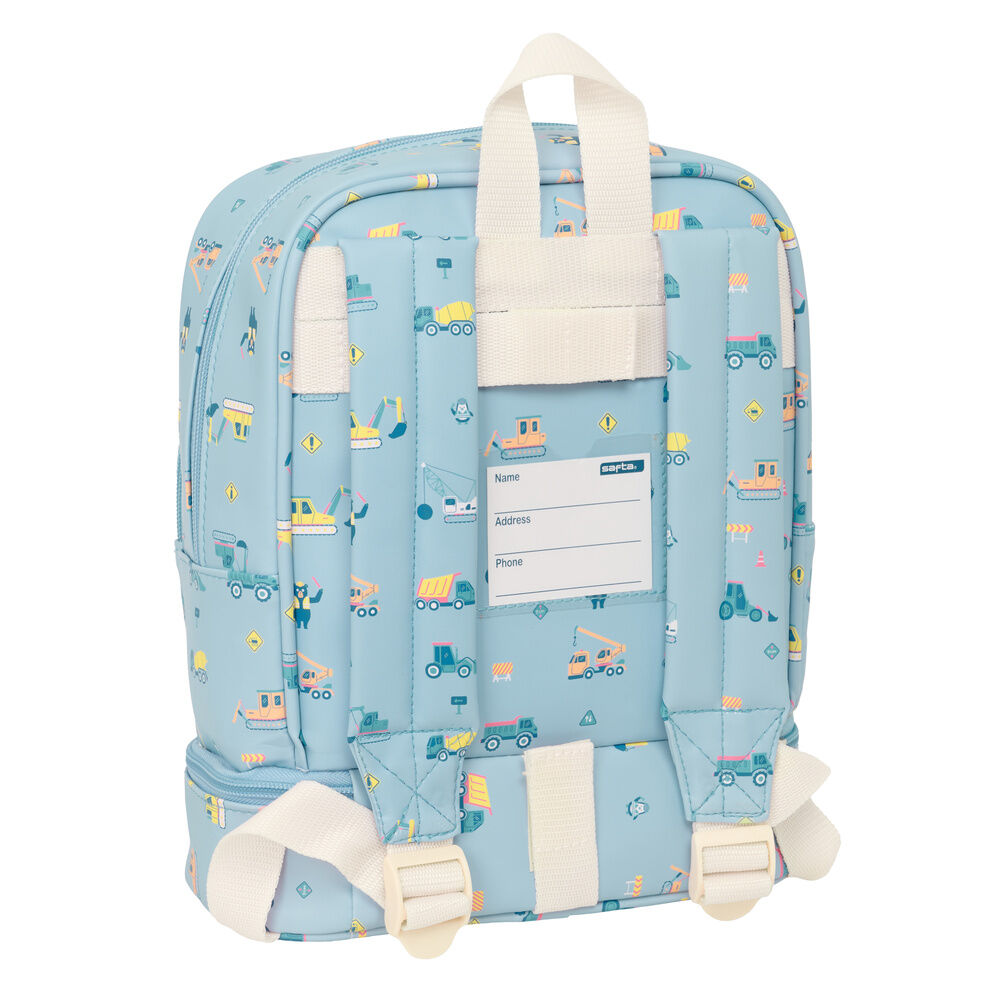 Mochila portameriendas Gruas