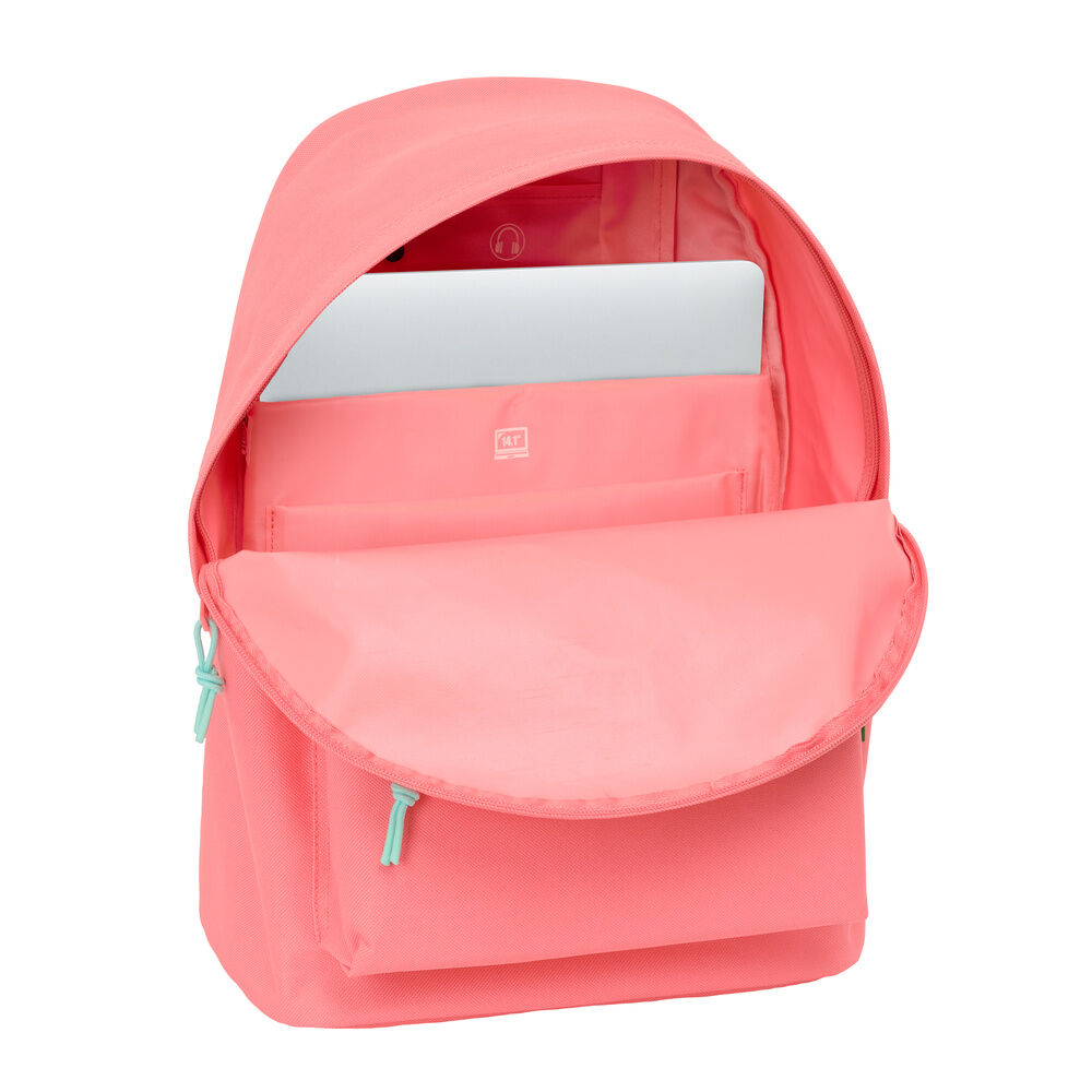 Mochila portatil Coral Benetton 41cm - Imagen 4
