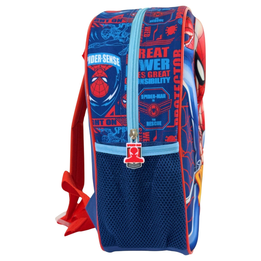 Mochila 3D Web Marvel Spiderman 30cm