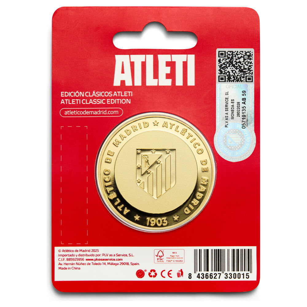 Moneda Edicion Especial 1903 Atletico de Madrid