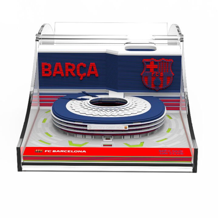 Bloc notas 3D Estadio Spotify Camp Nou F.C. Barcelona