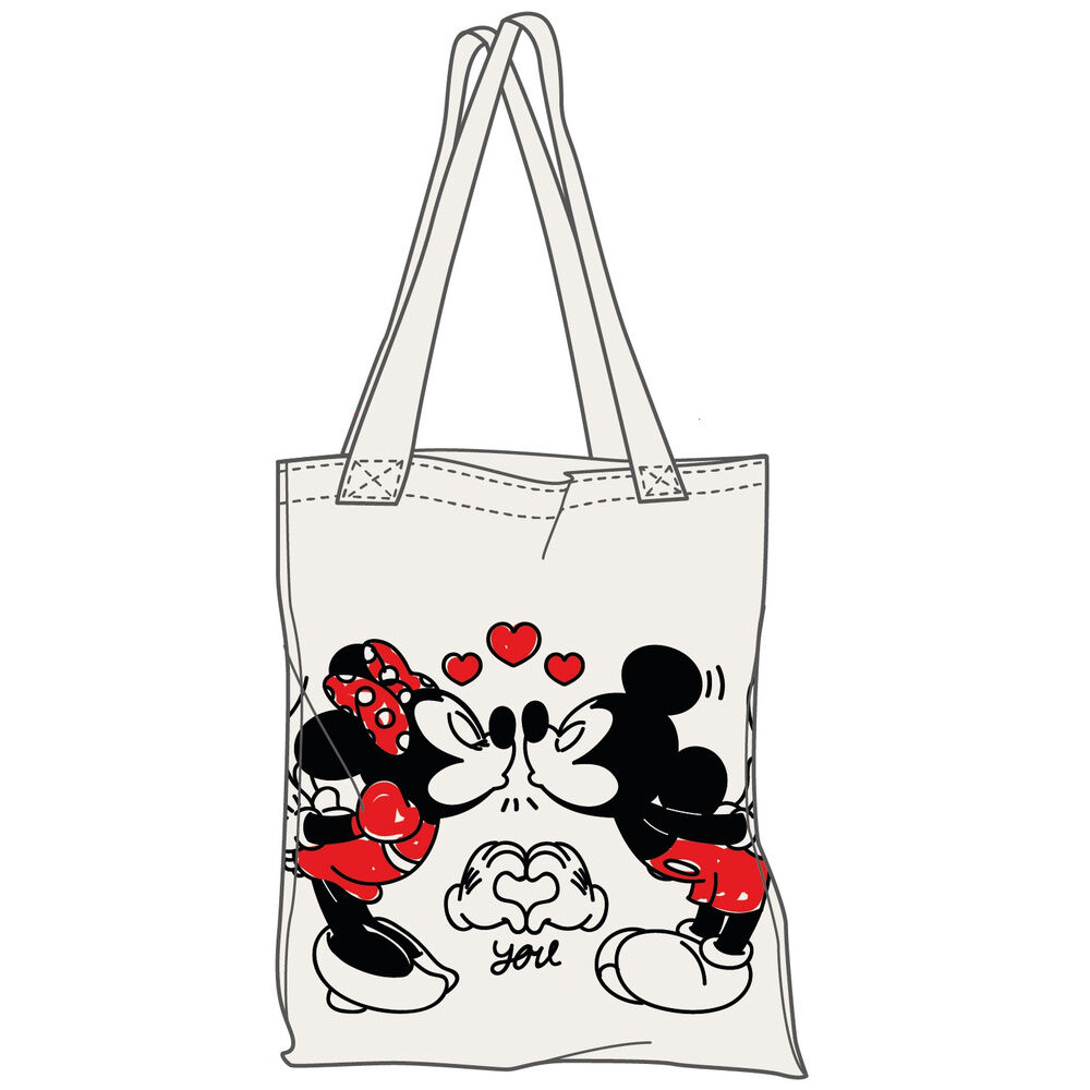 Bolsa shopping Mickey & Minnie Disney