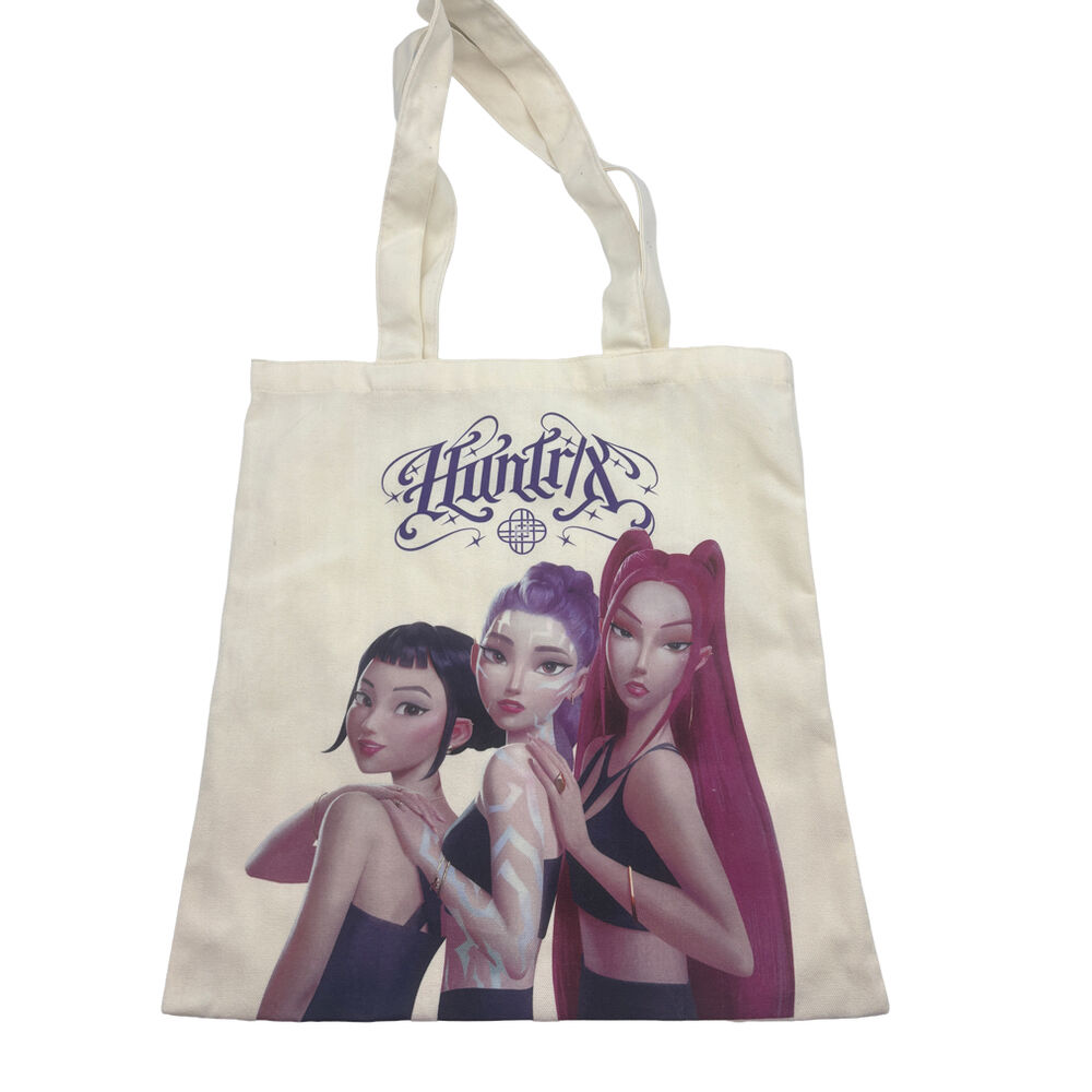 Bolsa shopping Huntrix KPop Demon Hunters