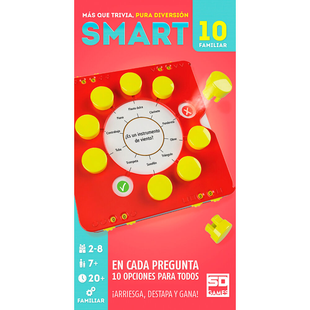 Juego de mesa Smart 10 Familiar español - Imagen 3