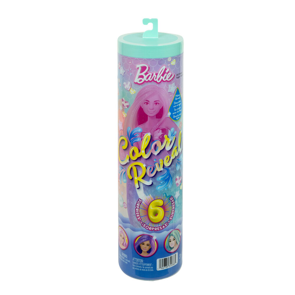 Muñeca Sirena Color Reveal Barbie surtido