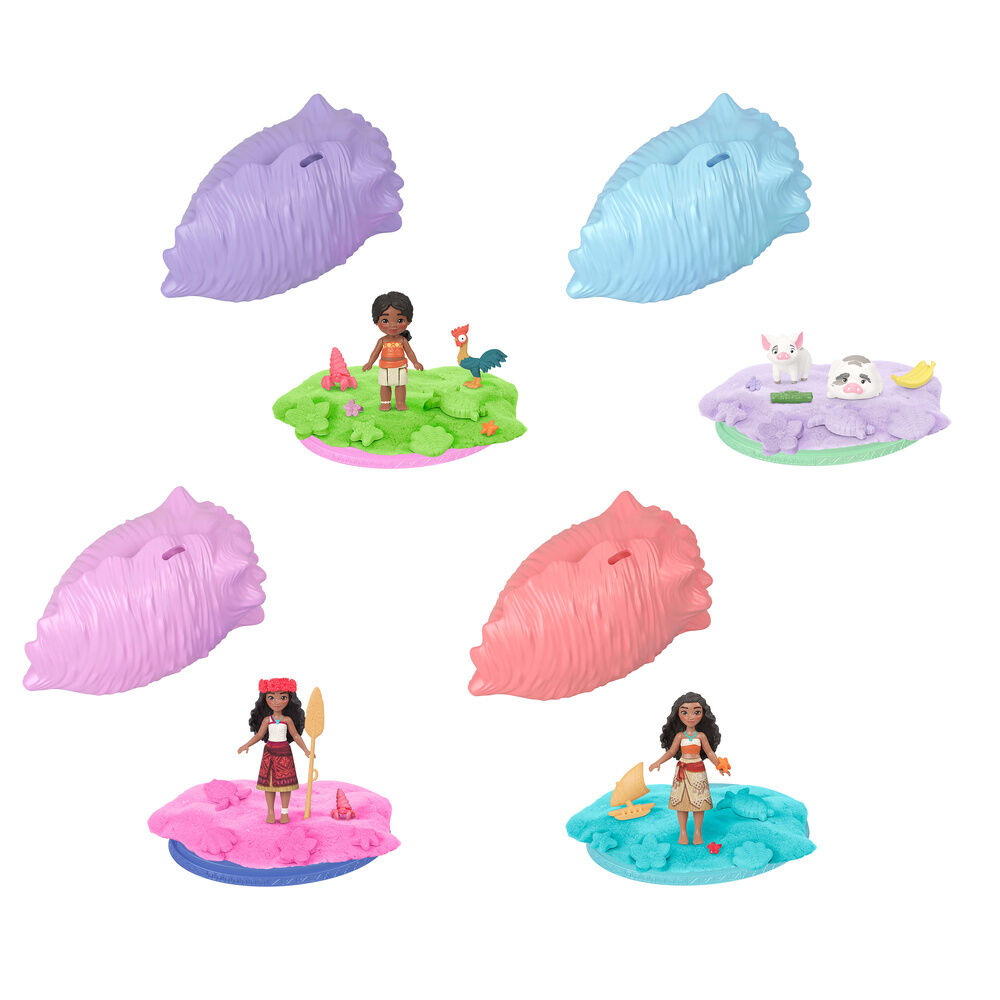 Muñeca Caracola Sorpresa Vaiana Moana Disney surtido
