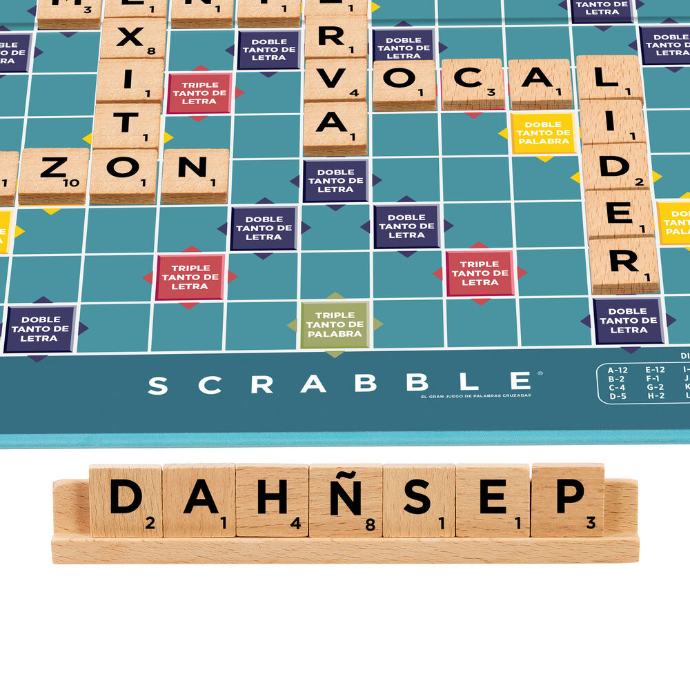 Juego mesa Scrabble Core Wood español - Imagen 3