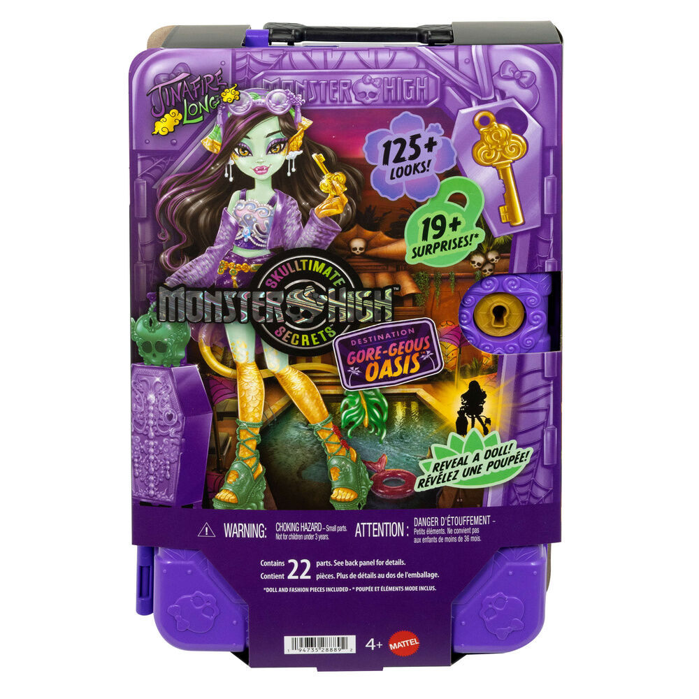 Muñeca Jinafire Skulltimate Secrets Series 7 Monster High - Imagen 3