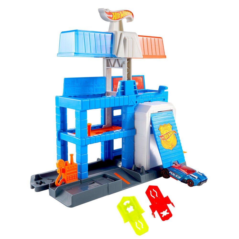 Comisaria Policia Hot Wheels City - Imagen 3