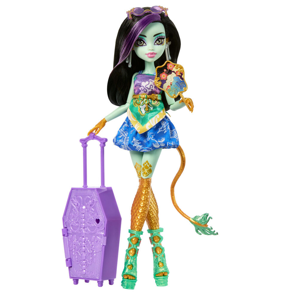 Muñeca Jinafire Skulltimate Secrets Series 7 Monster High - Imagen 4