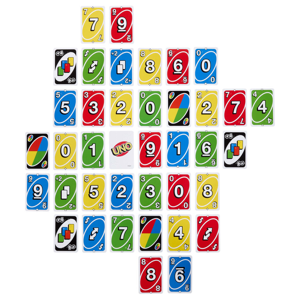 Juego cartas UNO Braille - Imagen 5