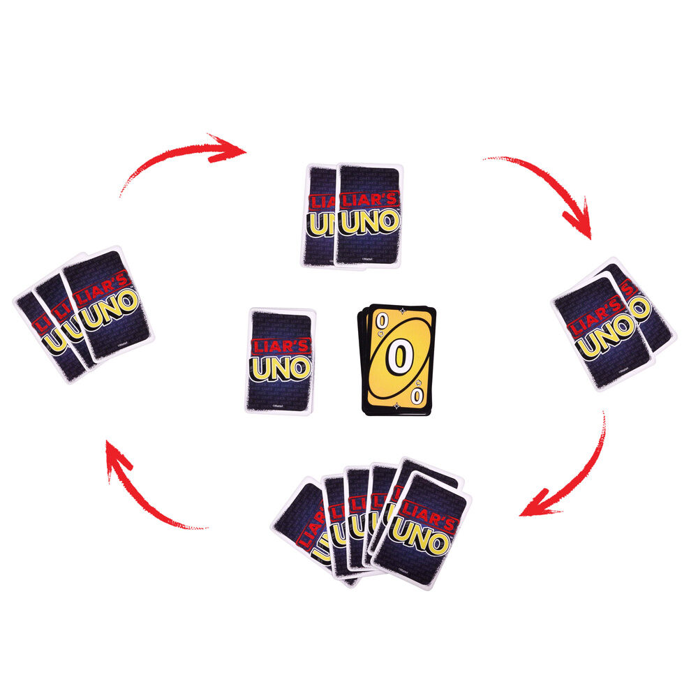 Juego cartas UNO Liars - Imagen 5