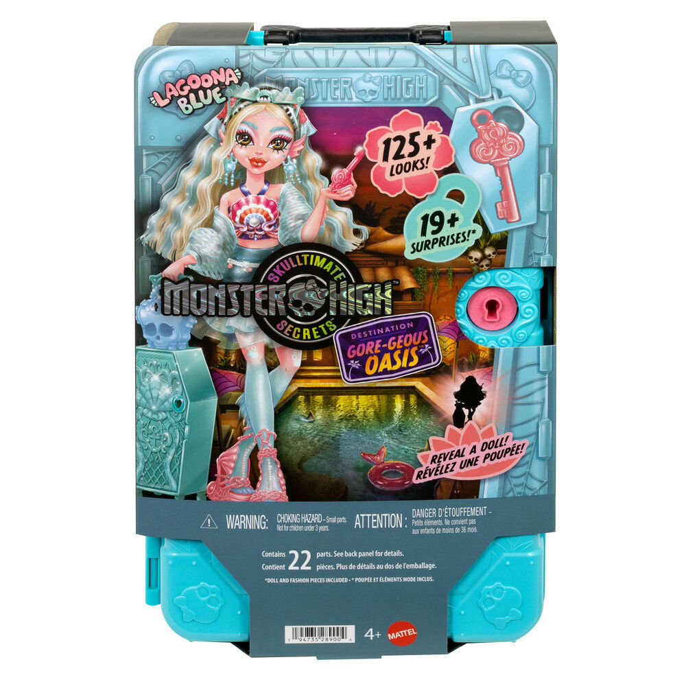 Muñeca Lagoona Blue Skulltimate Secrets Series 7 Monster High - Imagen 5