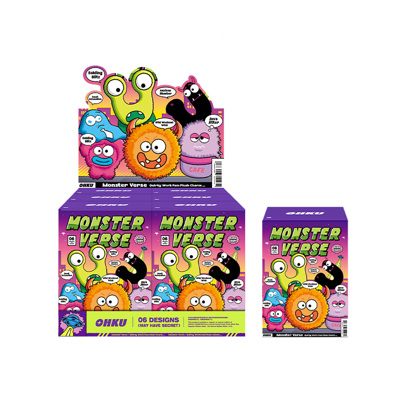 Peluche sorpresa Quirky Work Fam Monster Verse surtido