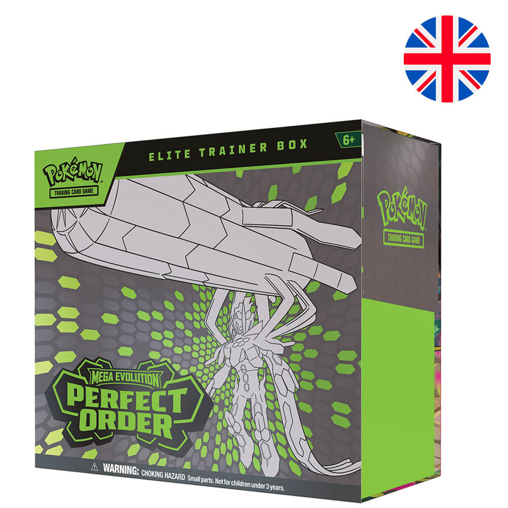 Estuche cartas Entrenador Elite Perfect Order Pokemon ingles