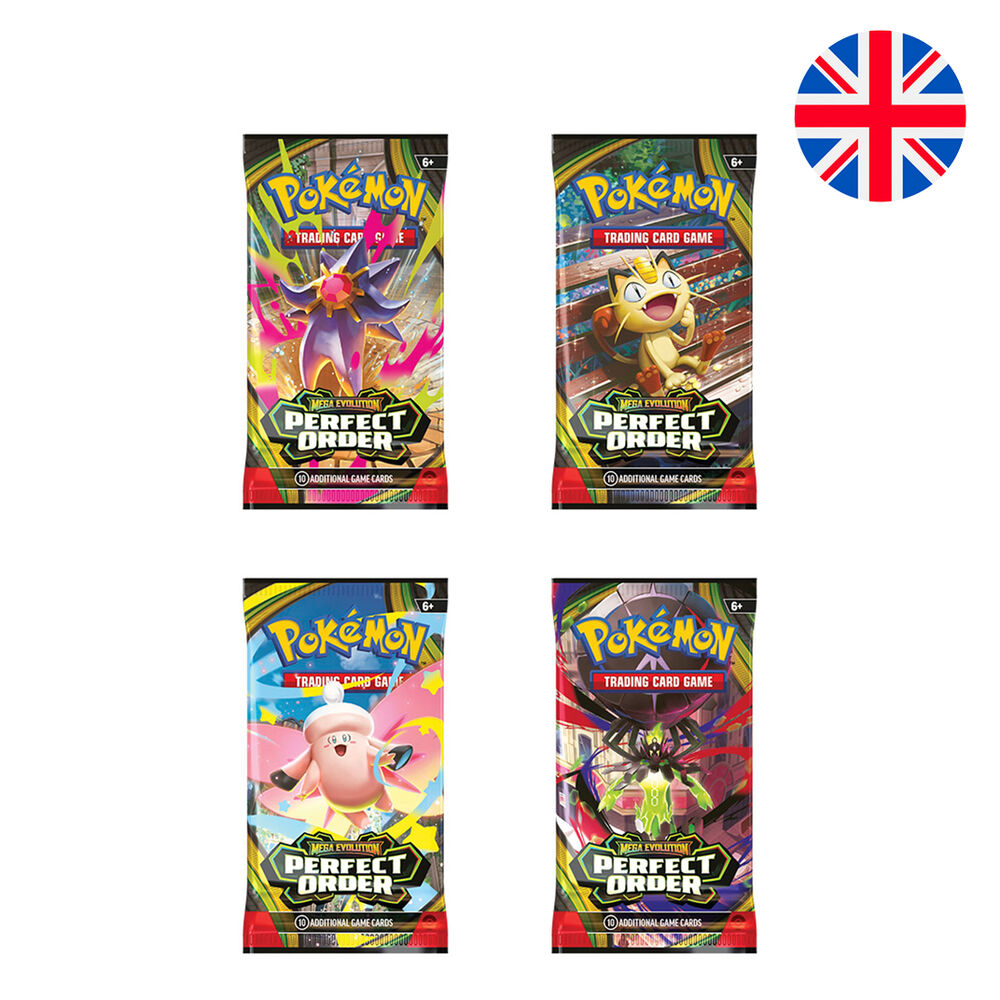 Sobre cartas Equilibrio Perfecto Pokemon ingles surtido