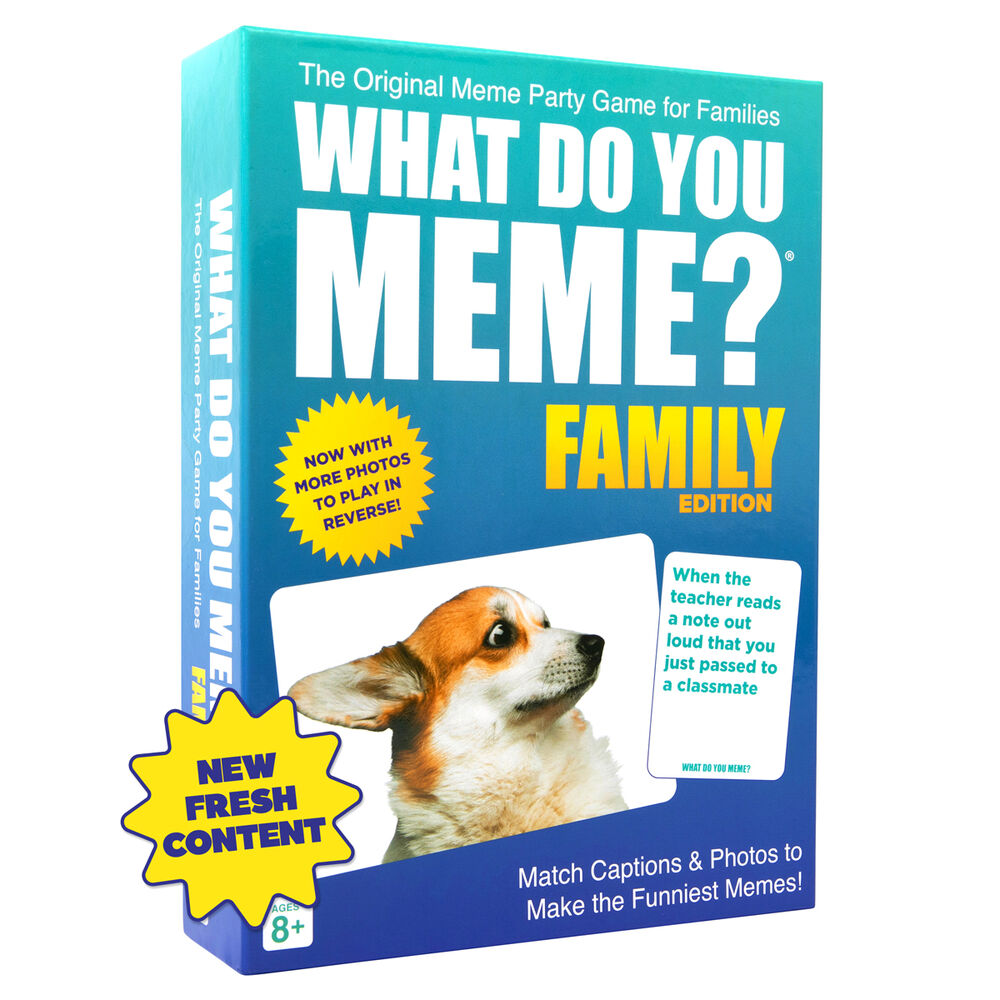 Juego mesa What Do You Meme? Family Edition español