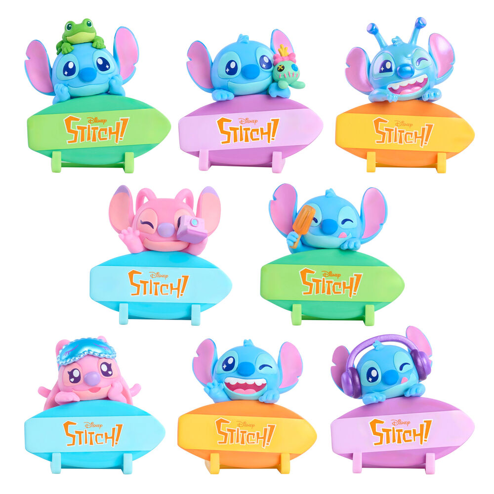 Figura sorpresa Attachmeez Stitch Disney surtido