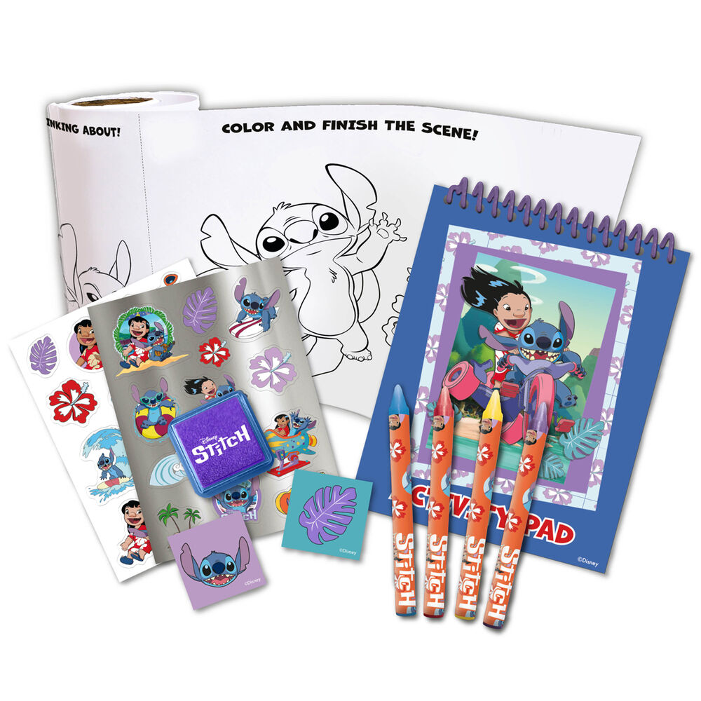 Set papeleria Stitch Disney - Imagen 3