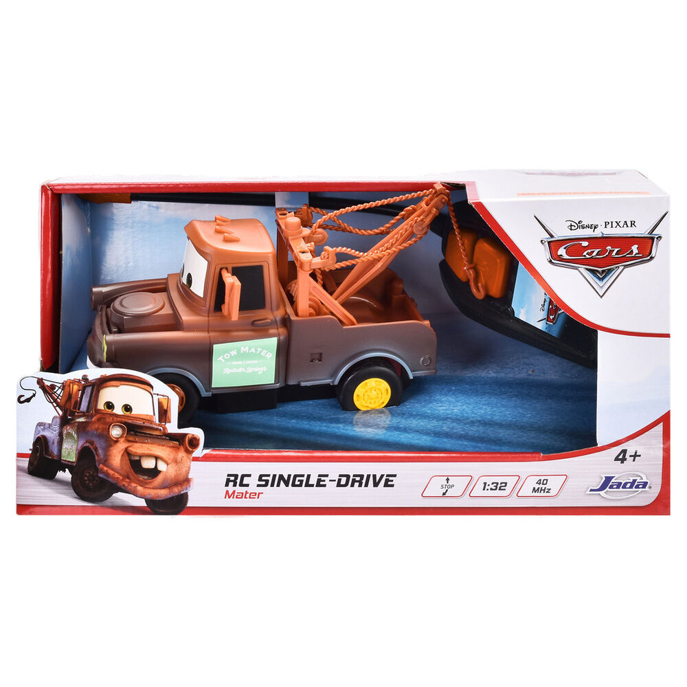 Coche radio control Mater Cars Disney Pixar