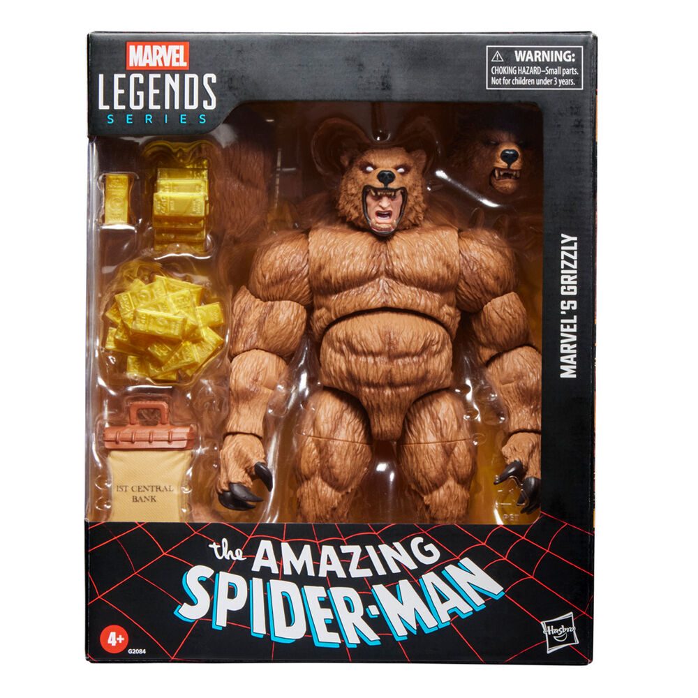 Figura Marvel's Grizzly The Amazing Spider-Man Marvel Legends Series 15cm