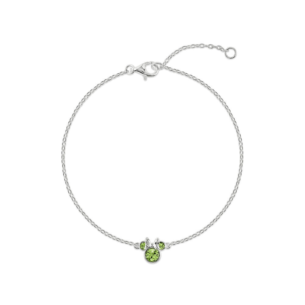 Pulsera Agosto Minnie Disney plata