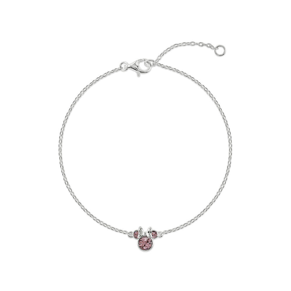 Pulsera Febrero Minnie Disney plata