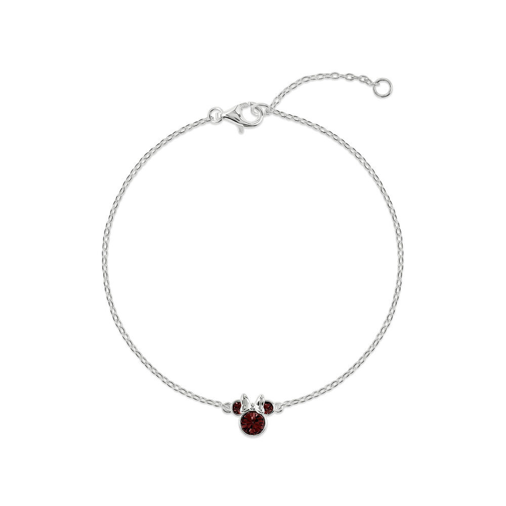 Pulsera Enero Minnie Disney plata