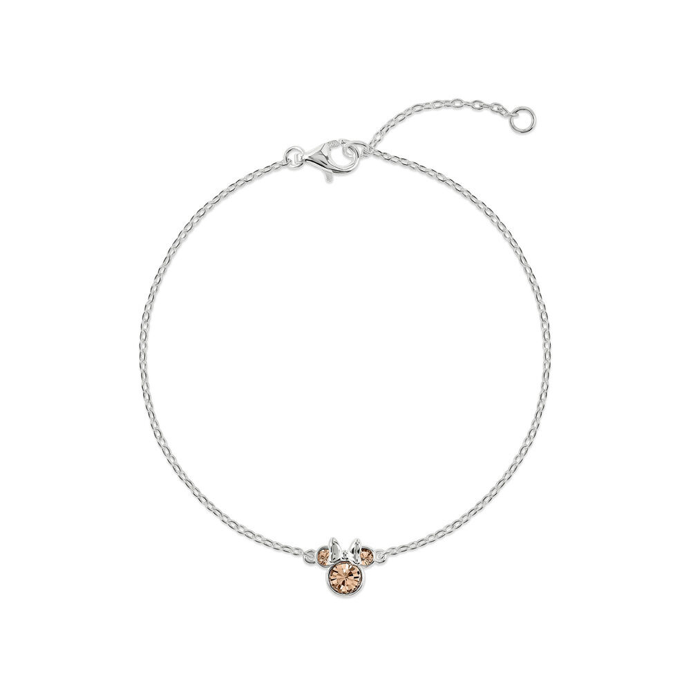 Pulsera Junio Minnie Disney plata