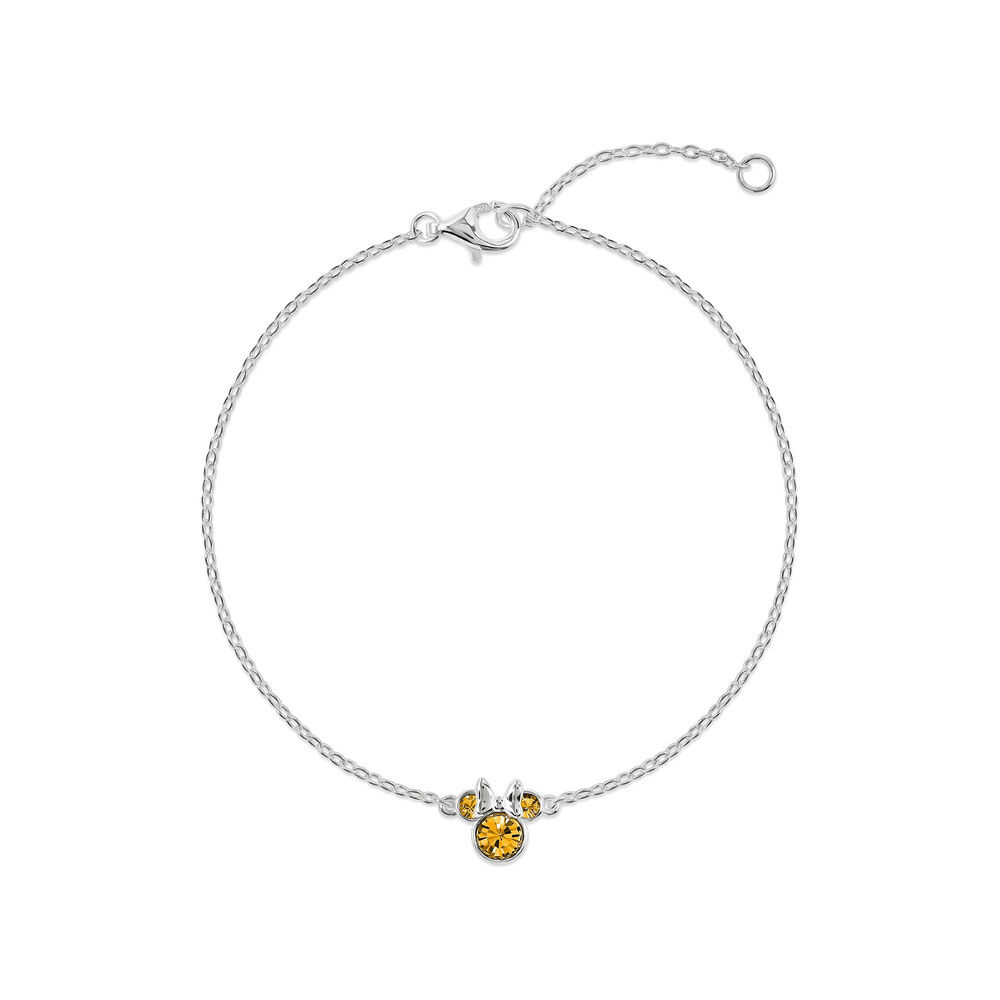 Pulsera Noviembre Minnie Disney plata