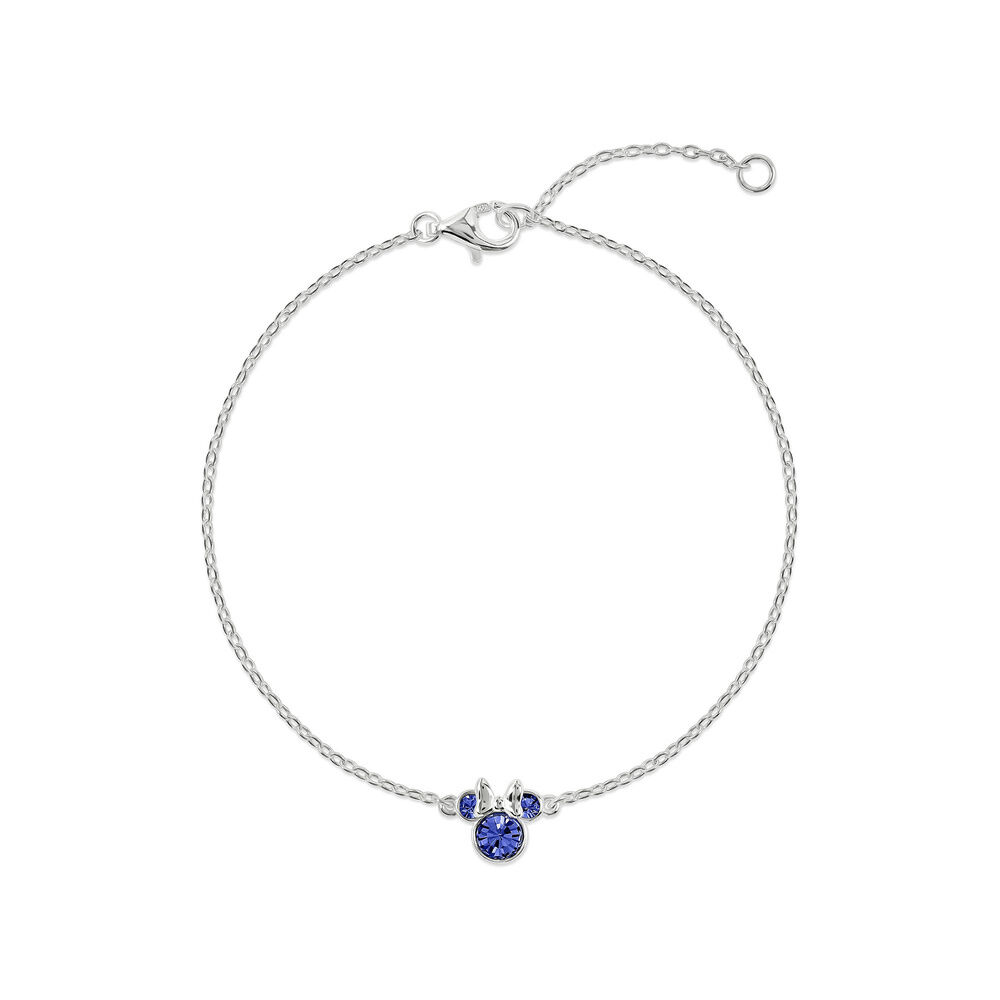 Pulsera Septiembre Minnie Disney plata