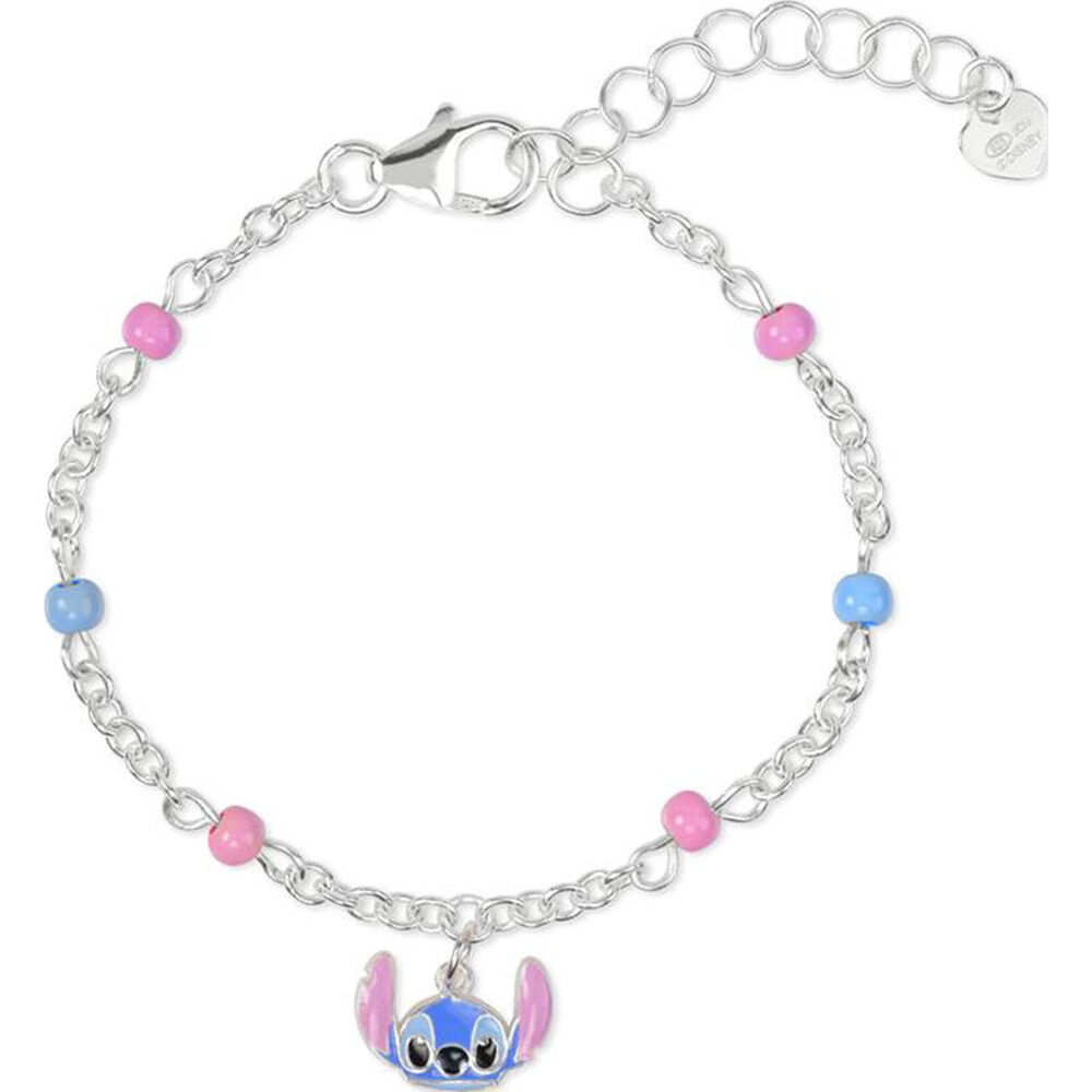 Pulsera charm Stitch Disney plata