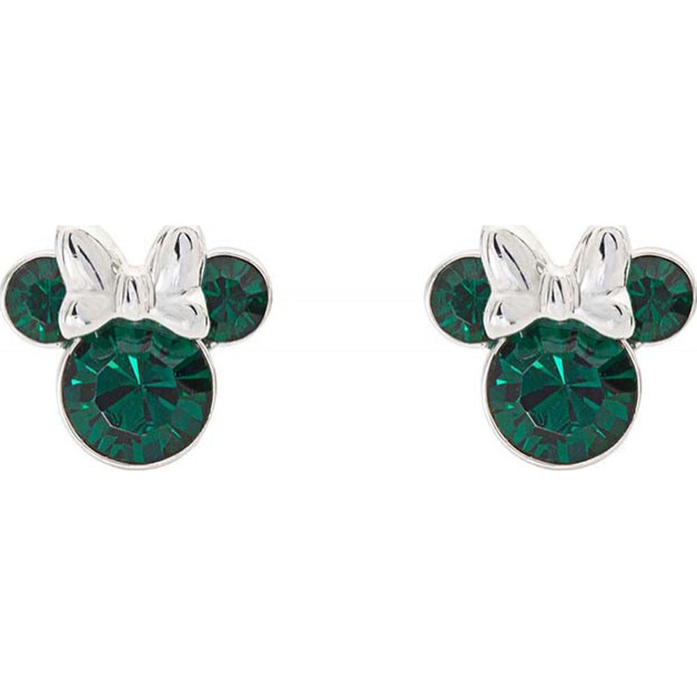 Pendientes Mayo Minnie Disney plata