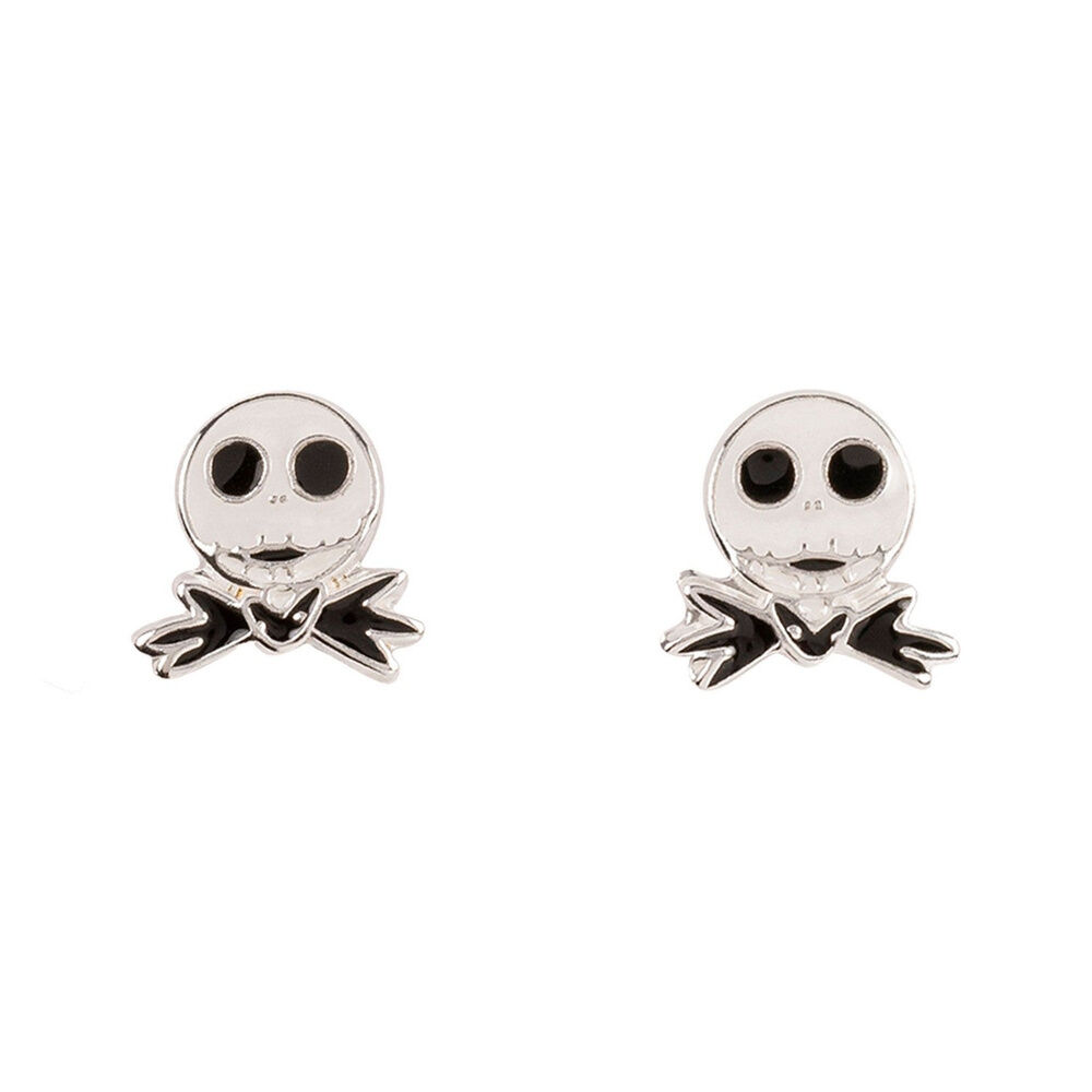 Pendientes Jack Pesadilla Antes de Navidad Disney plata