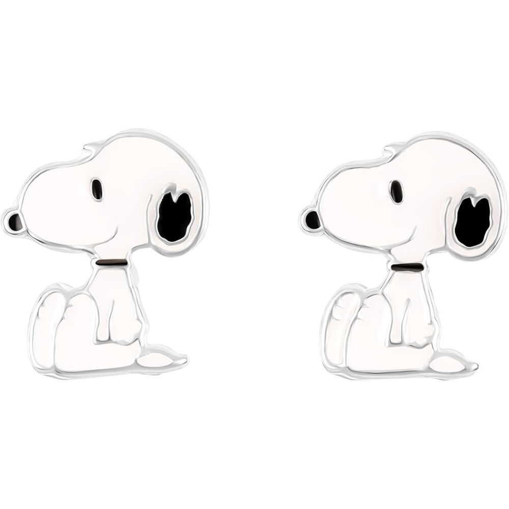 Pendientes Snoopy Peanuts plata