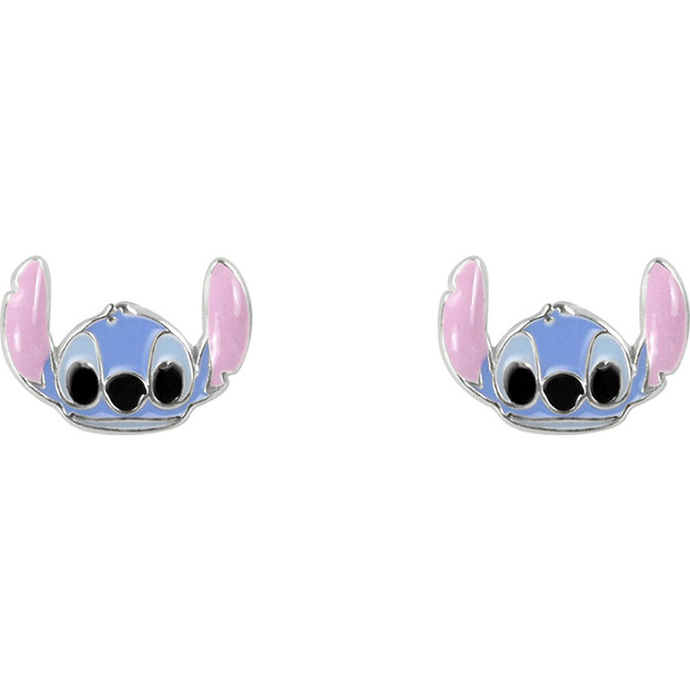 Pendientes Stitch Disney plata