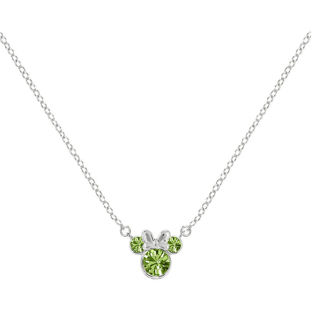 Colgante Agosto Minnie Disney plata