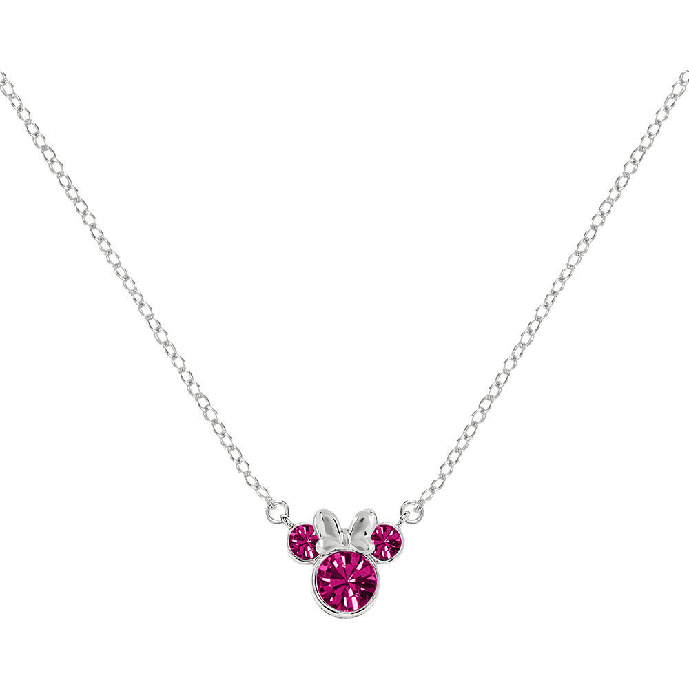 Colgante Octubre Minnie Disney plata