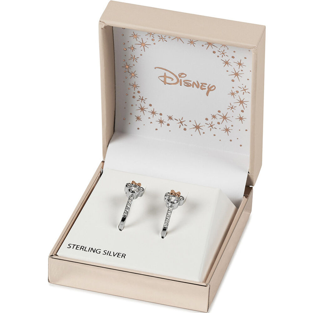 Pendientes Minnie Disney plata