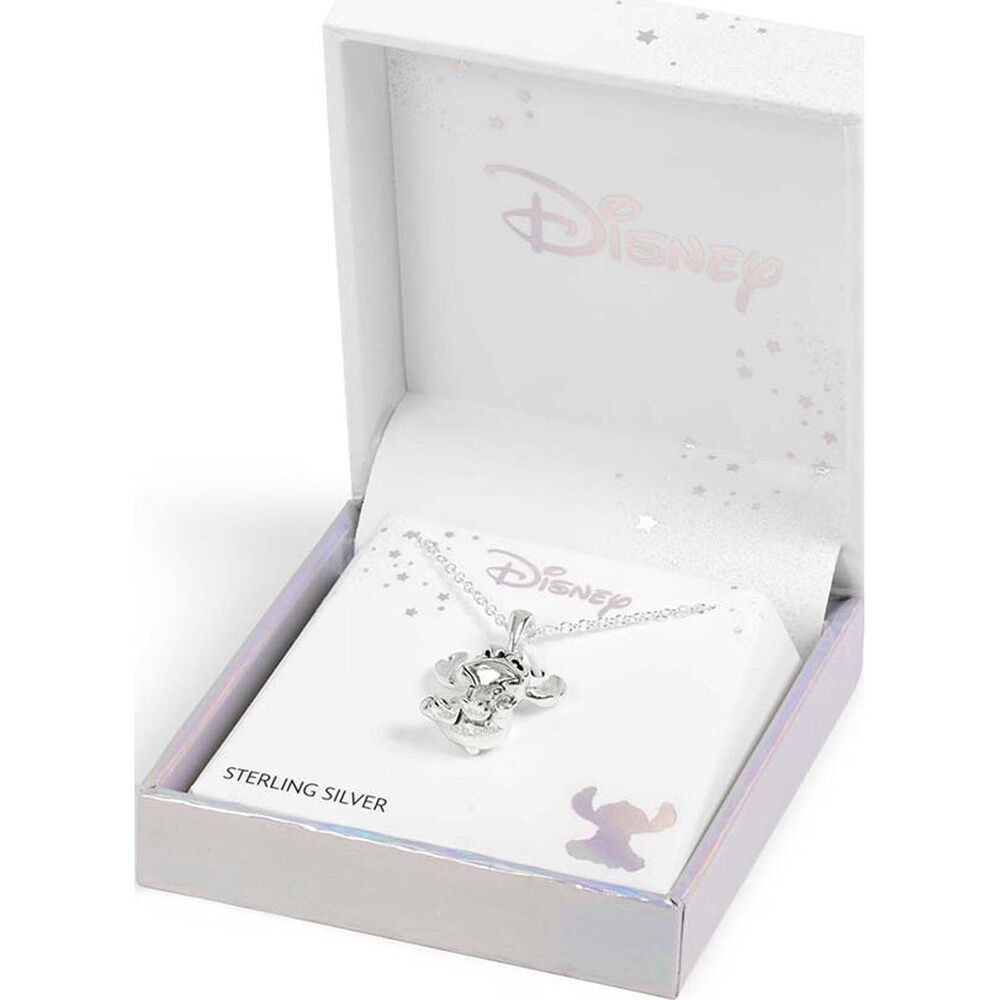 Colgante 3D Stitch Disney plata