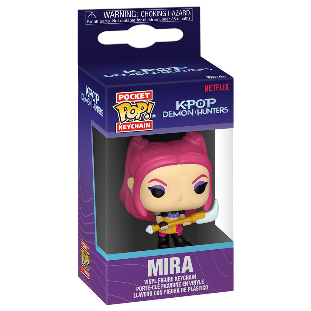 Llavero Pocket POP KPop Demon Hunters Mira