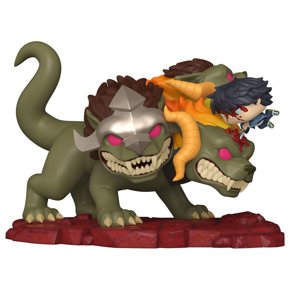 Figura POP Deluxe Solo Leveling Sung Jinwoo vs. Cerberus