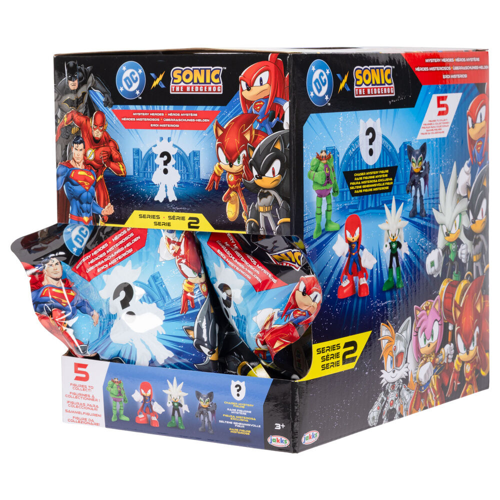 Sobre sorpresa figura Sonic The Hedgehog 4cm surtido