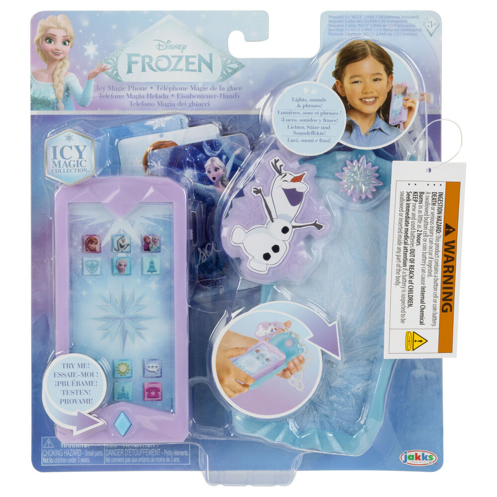 Telefono funciones Elsa Frozen Disney