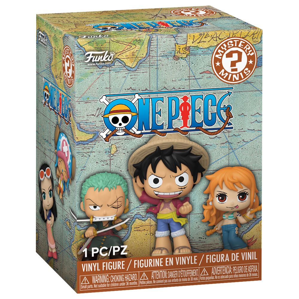 Figura Mystery Mini One Piece Fish Man Island surtido