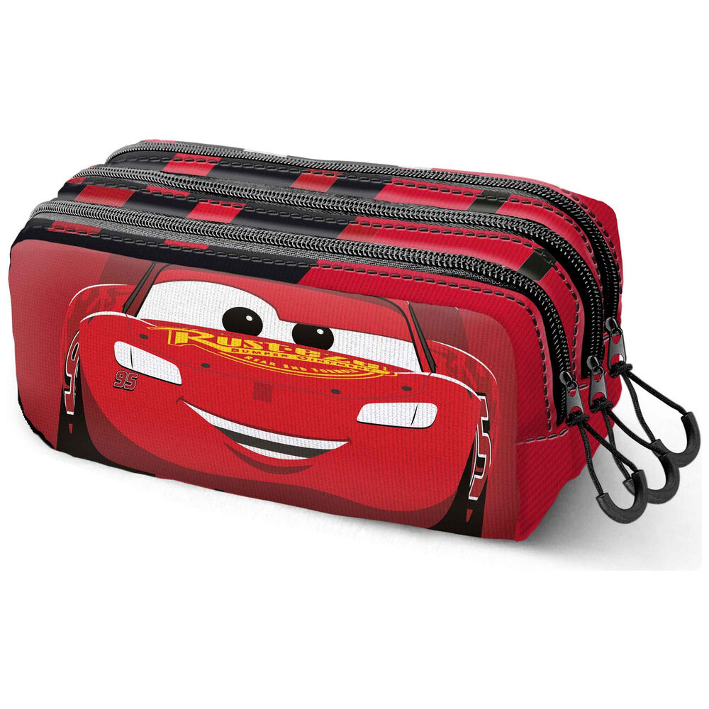 Portatodo Speed Cars 3 Disney Pixar triple
