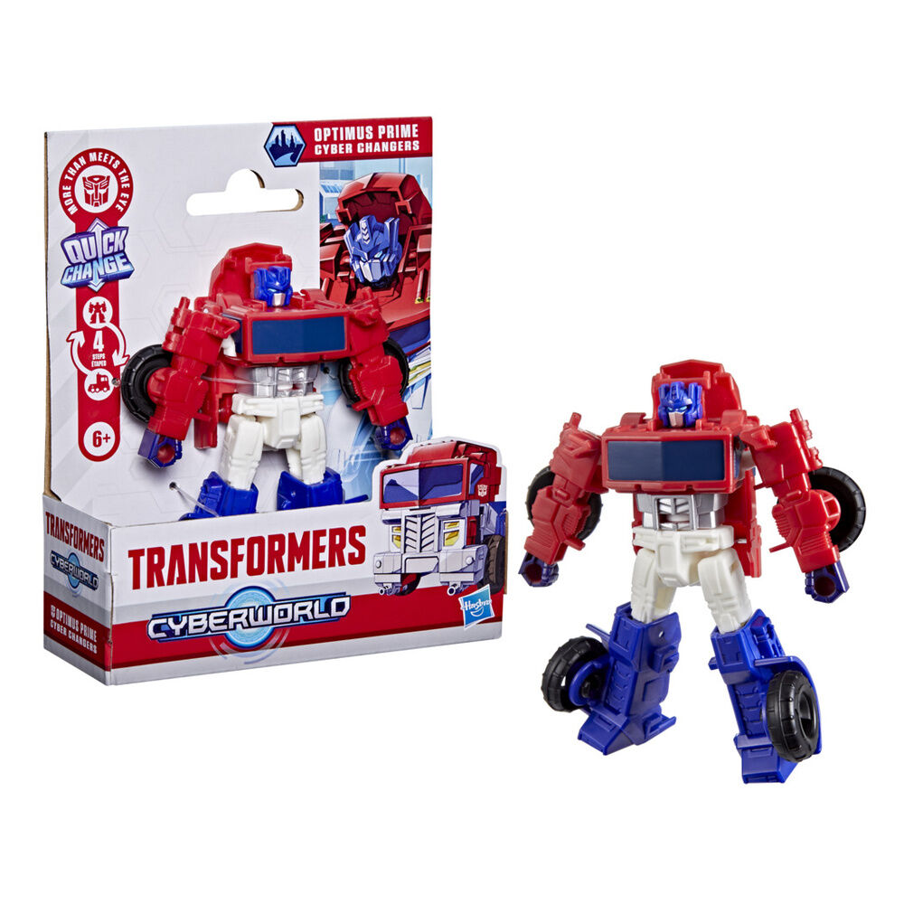 Figura Cyberworld Transformers 10cm surtido